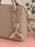 Porte clef queu de sirene sequin
