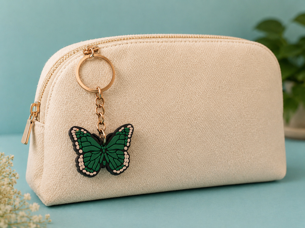 Porte clef papillon