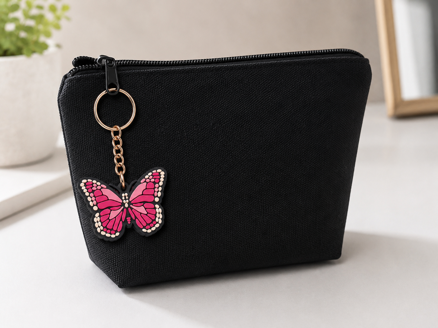 Porte clef papillon