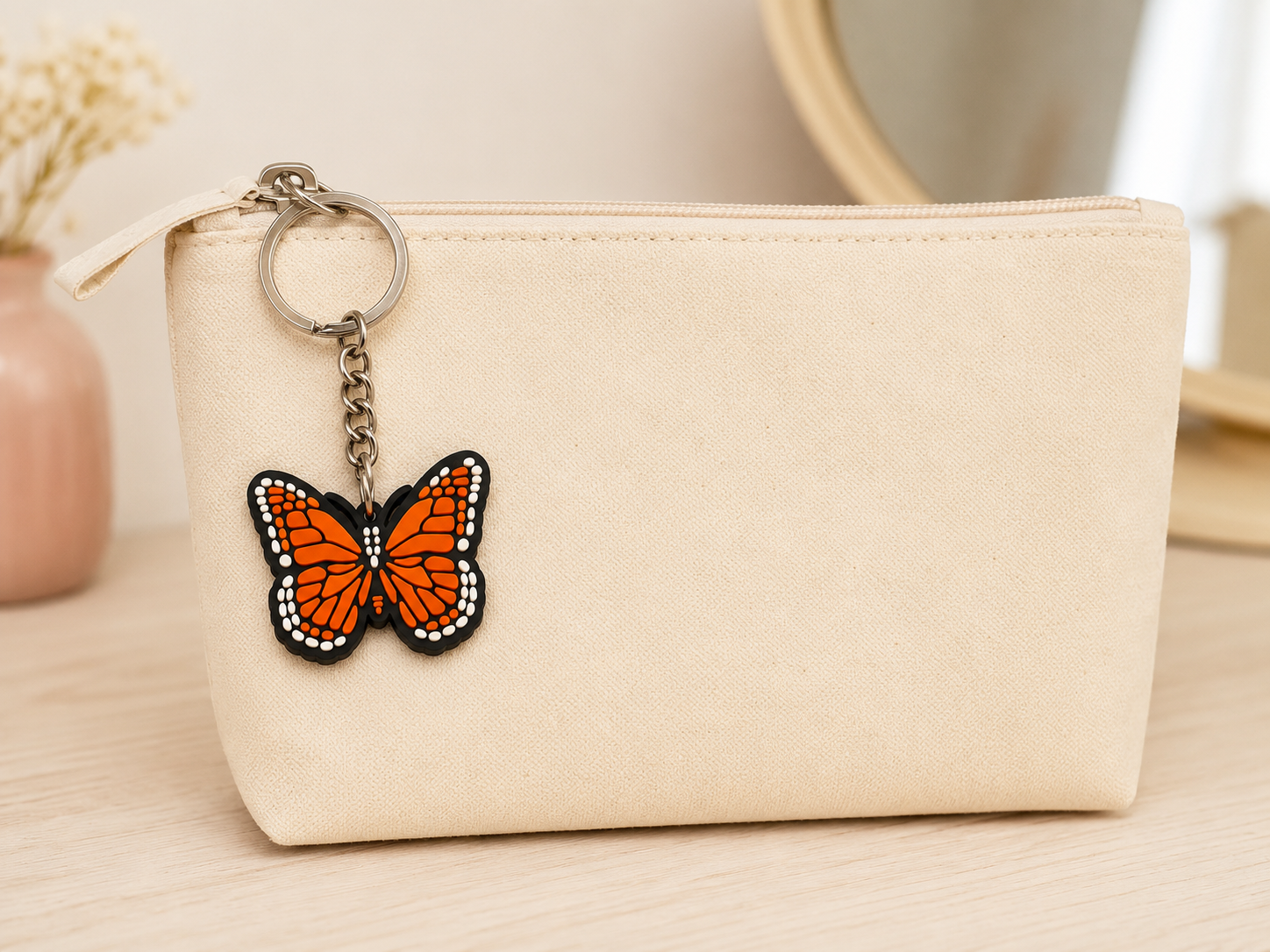 Porte clef papillon