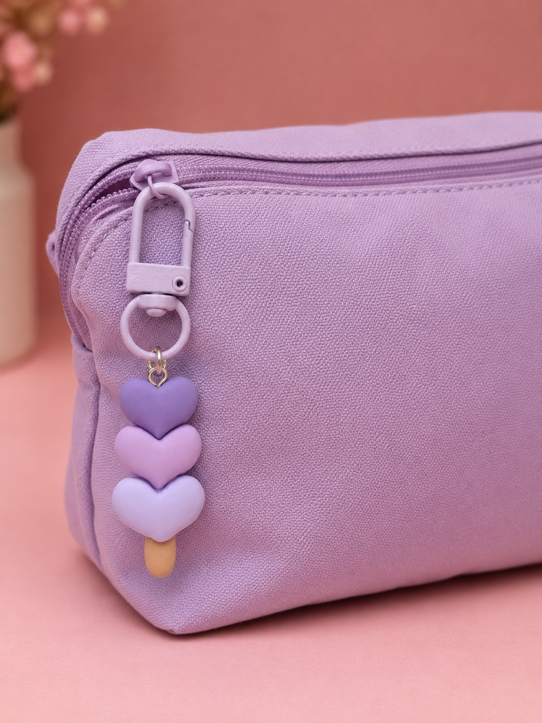Porte clef 3 coeur