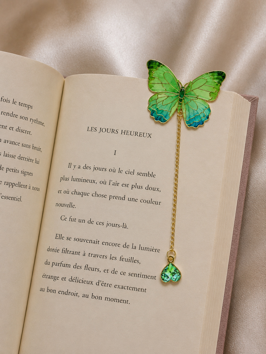 Marque page papillon