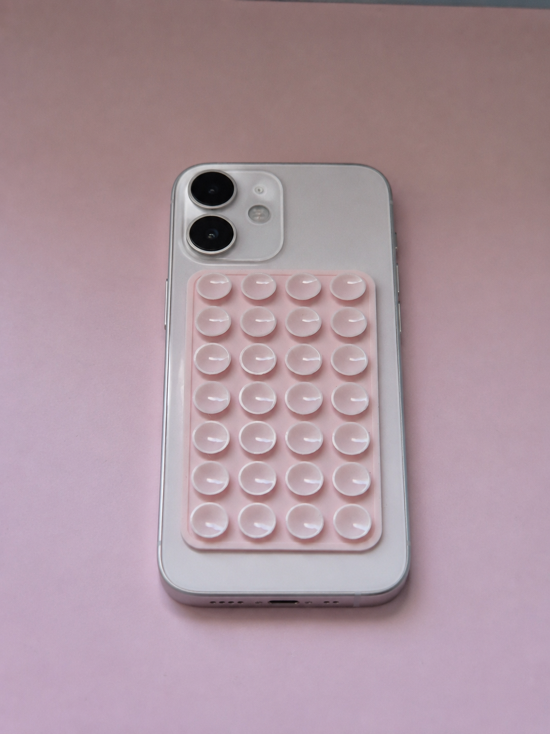 Support telephone a ventouse