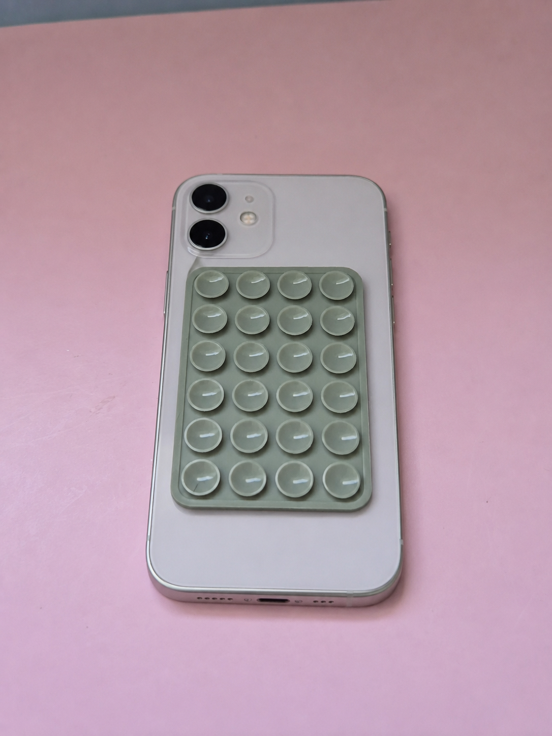 Support telephone a ventouse