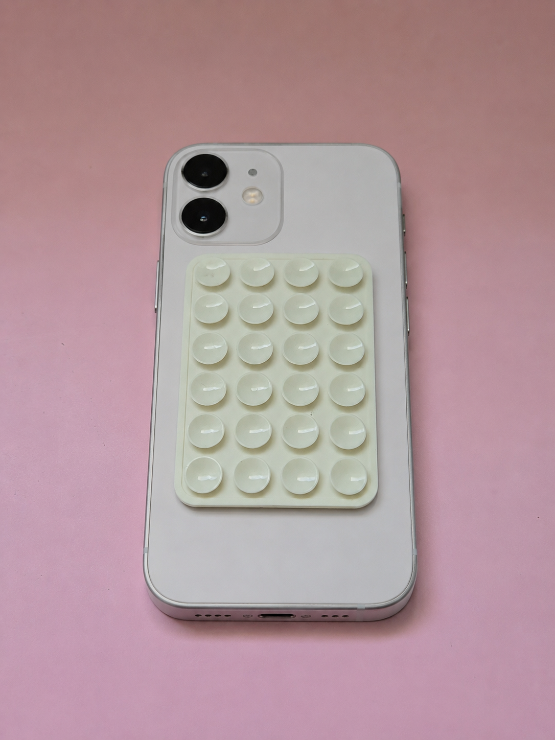 Support telephone a ventouse