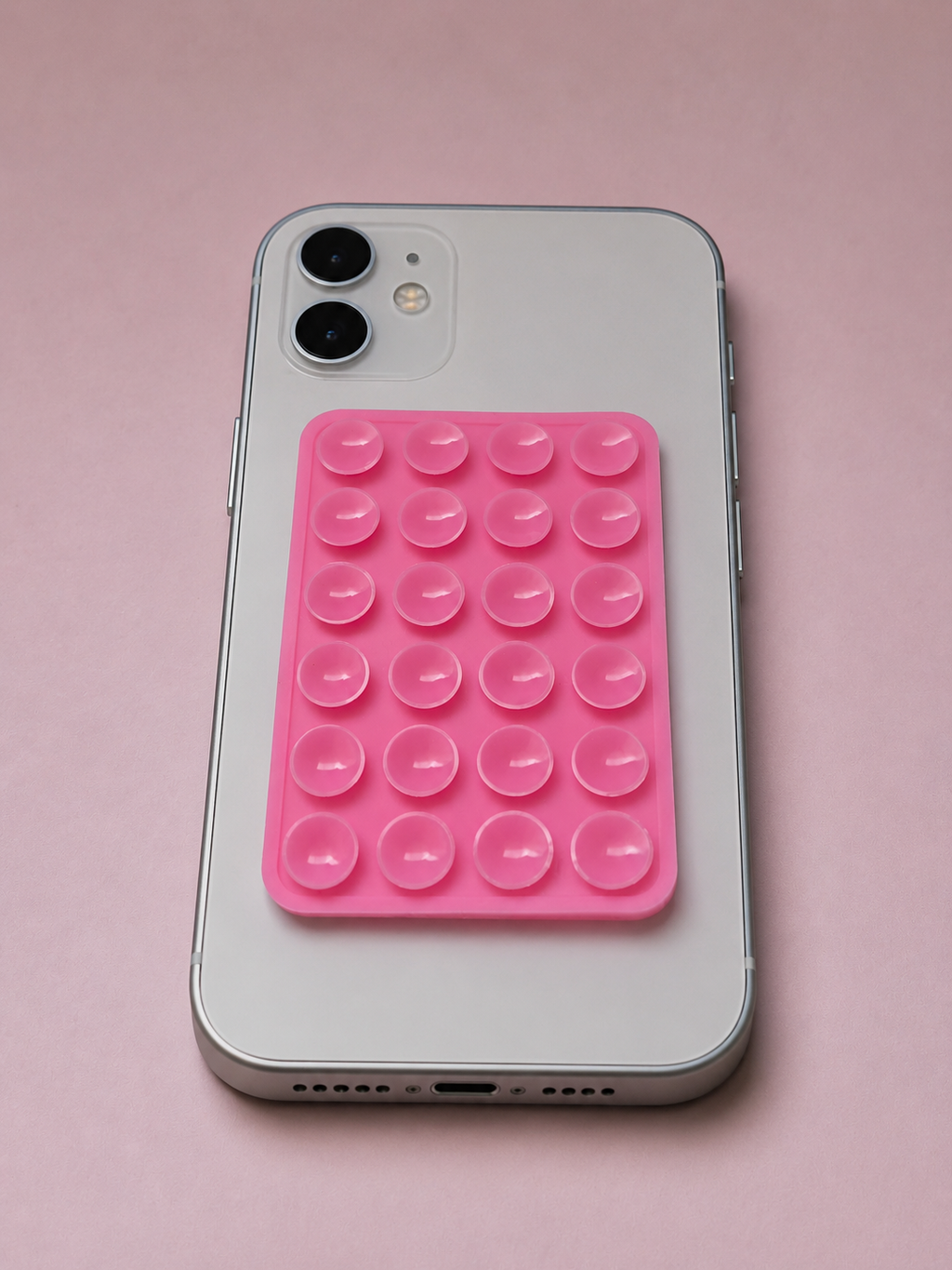 Support telephone a ventouse