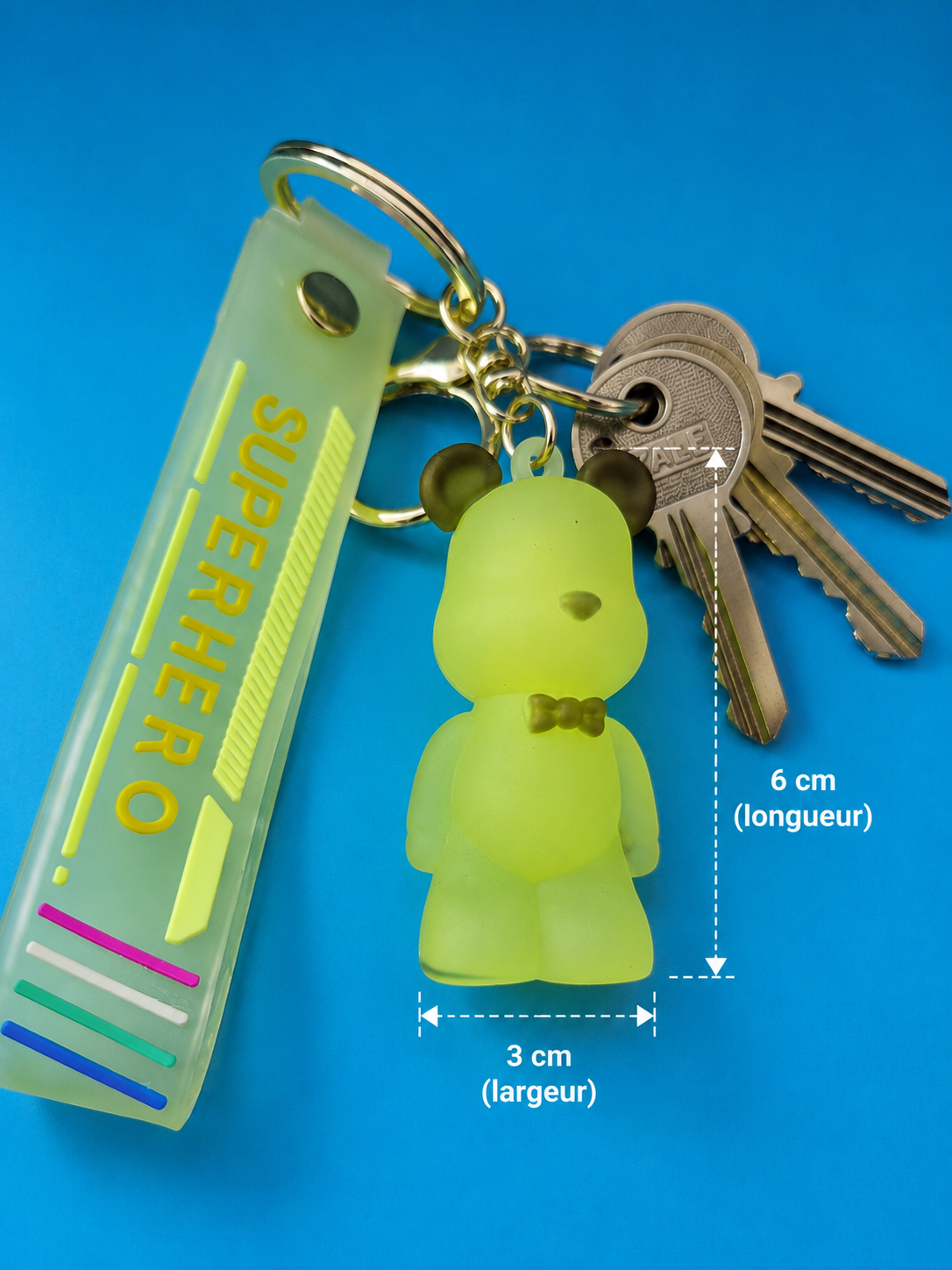 Porte clef teddy