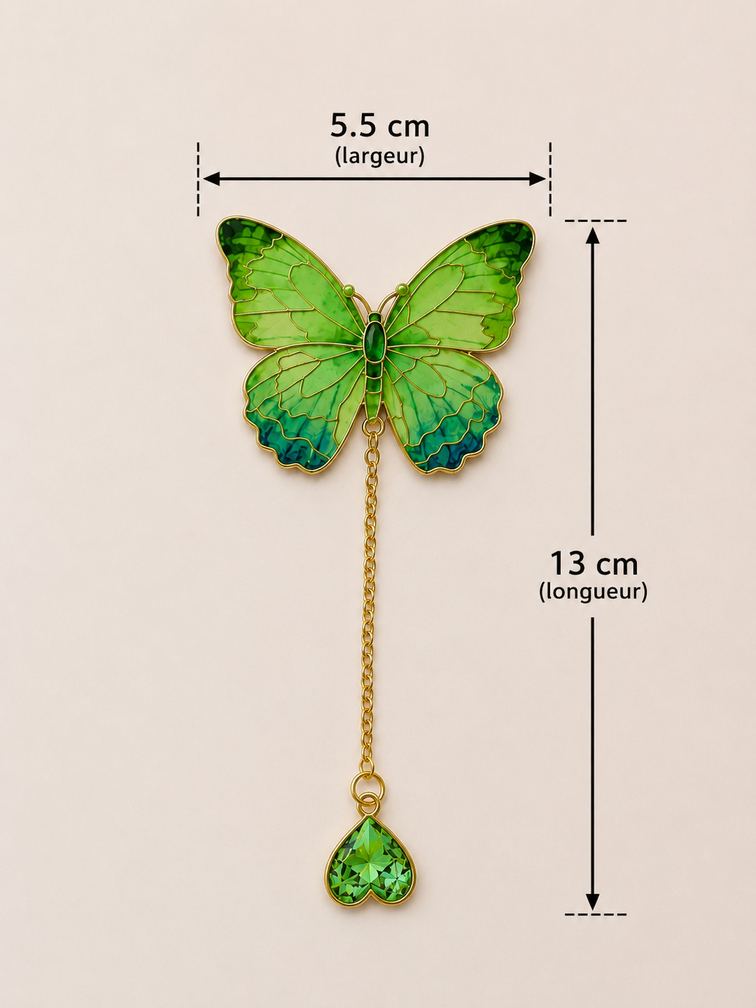 Marque page papillon