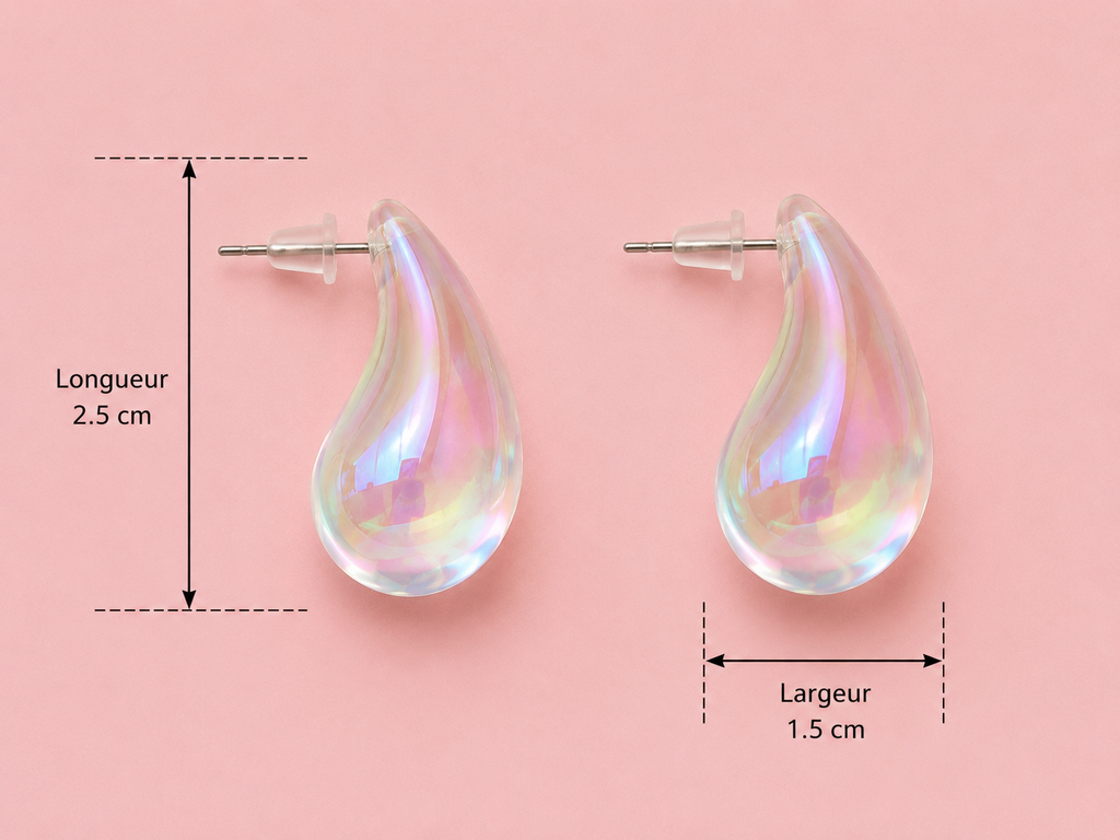 Bo goutte transparent