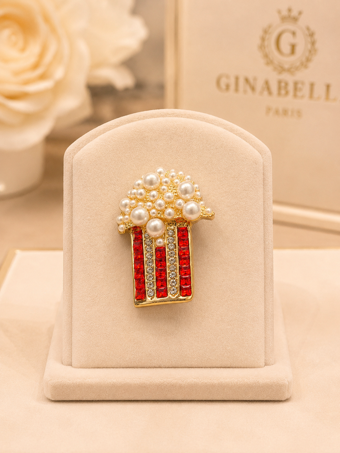 Broche pop corn