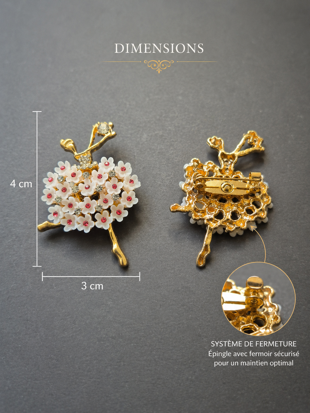 Broche danseuse