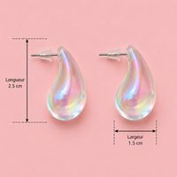 Bo goutte transparent